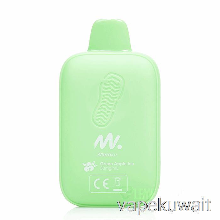 Metaku Moonwalk 9000 نظام جراب Vape ذو التفاح الأخضر القابل للتصرف